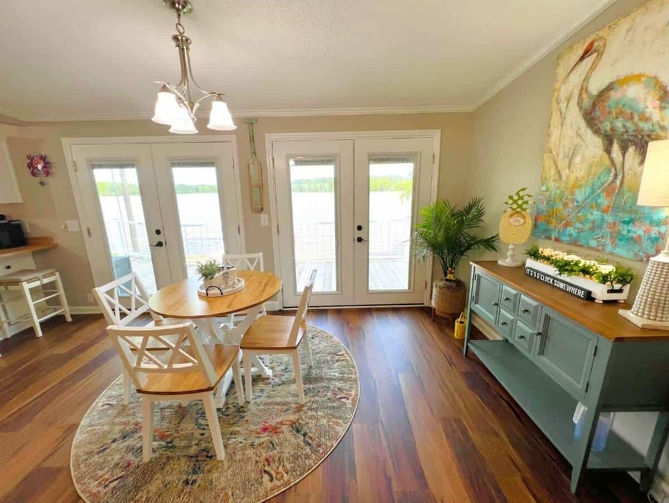 Dining Area with Lake View