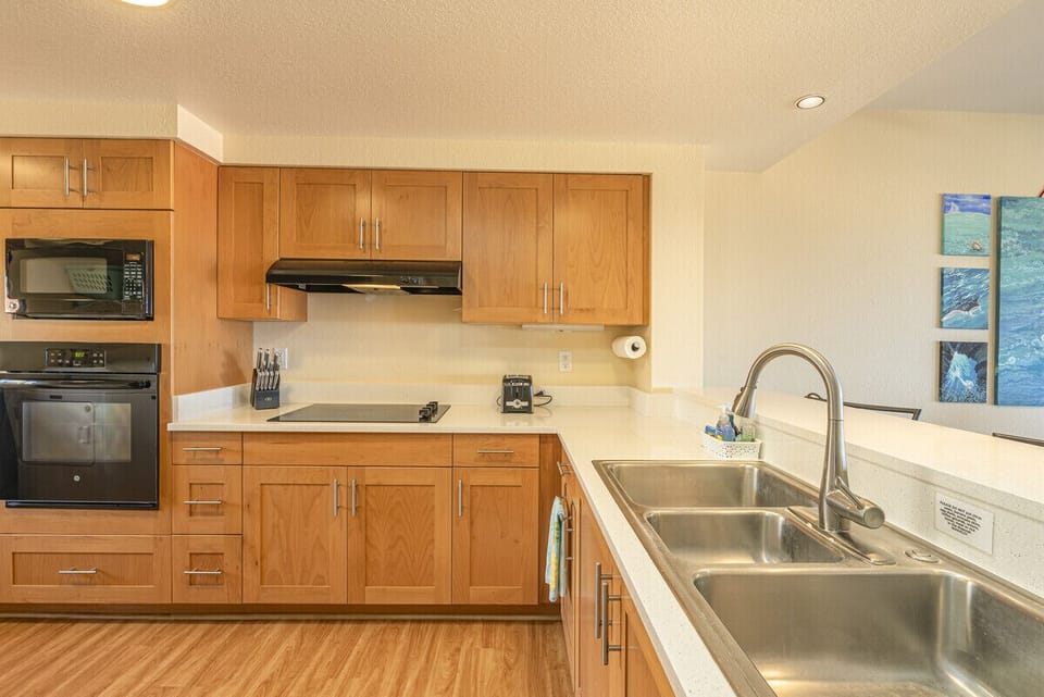 Fully equipped kitchen