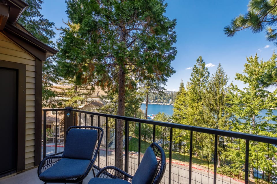 Balcony off living room