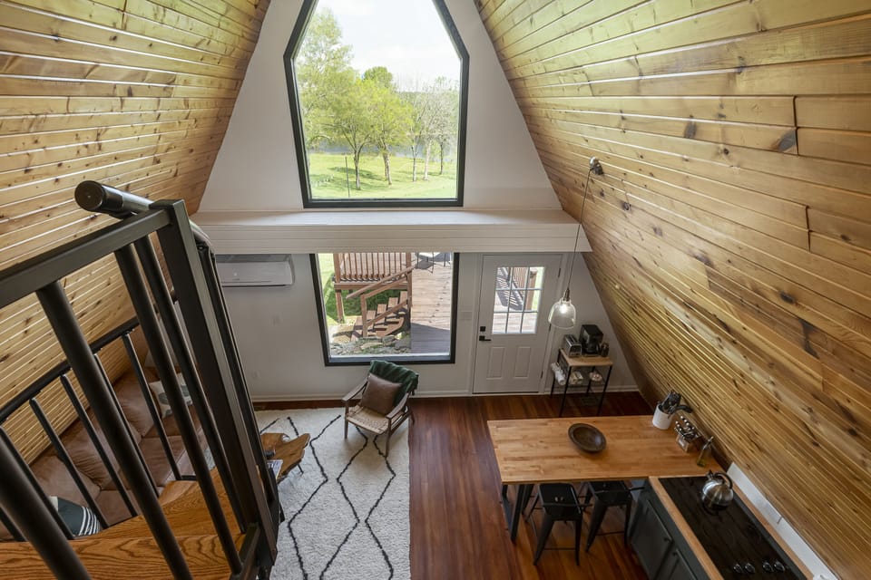 Lower level views from the loft 