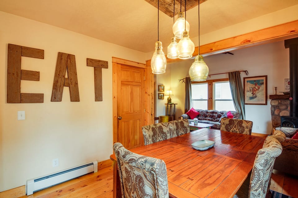 Dining Area | Dishware/Flatware | Trash Bags/Paper Towels | High Chair