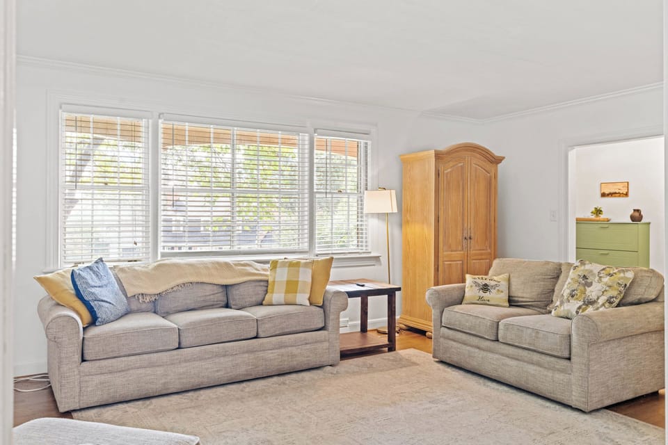 Entry level living room. 