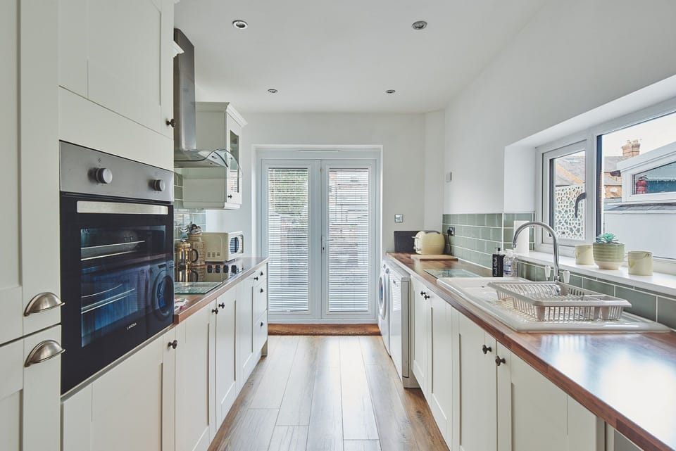 The kitchen at Hollie Cottage, Lancashire