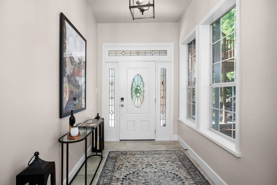 entrance hall way.