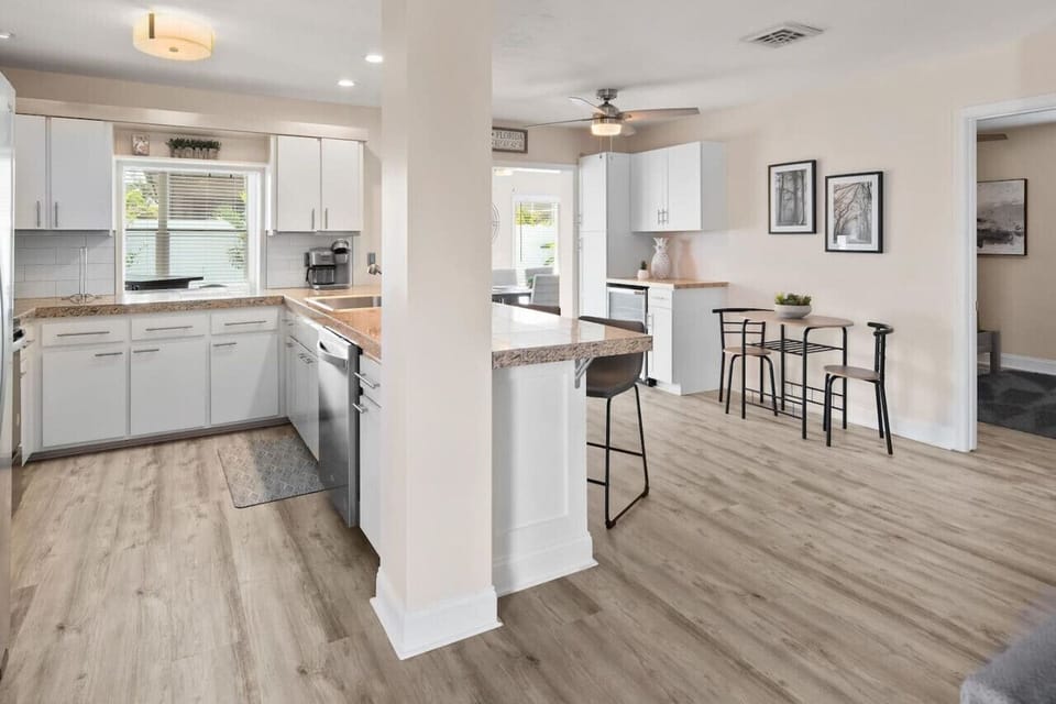 Kitchen Delight: Bright and airy space with modern amenities for your culinary adventures!
