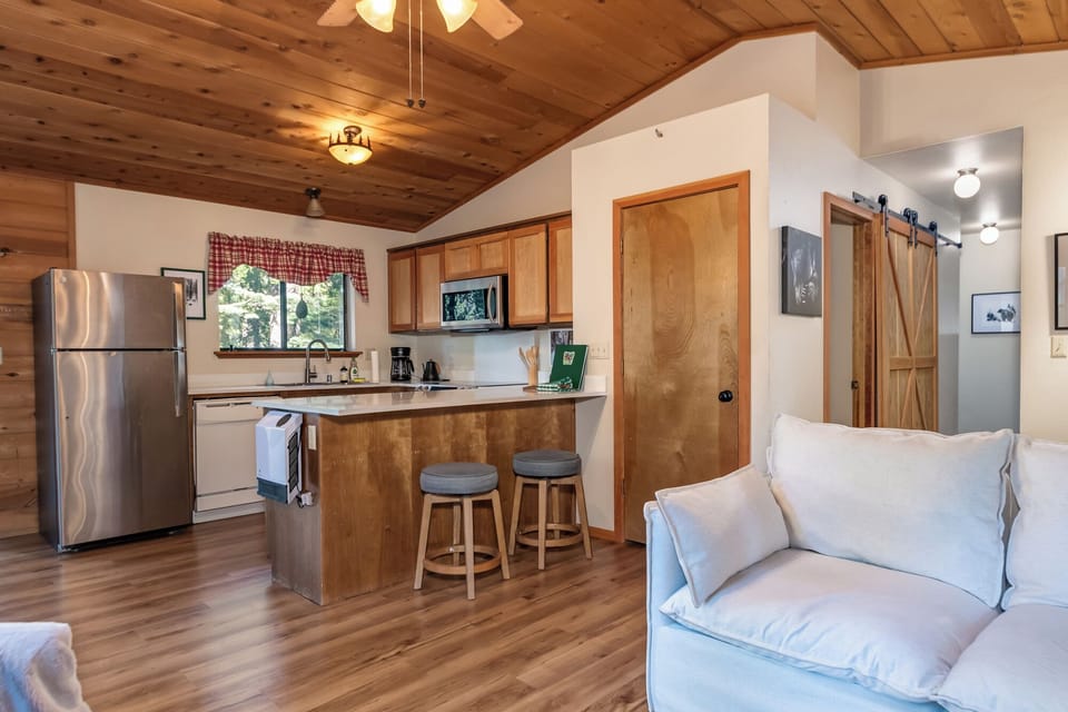 Living Area to Kitchen