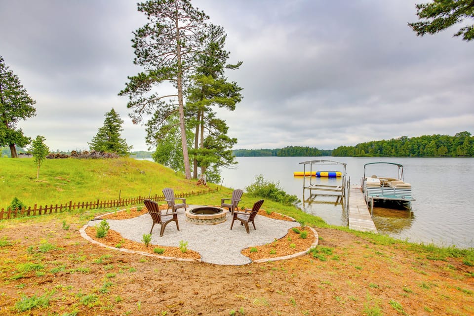 Fire Pit Area | Lake Access