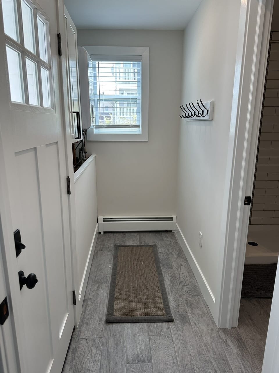 Back door mudroom area