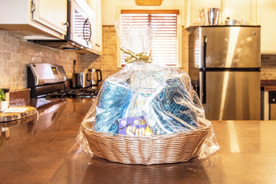 Enjoy your complimentary Welcome Basket 