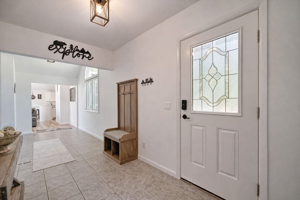 Hallway entrance to the house