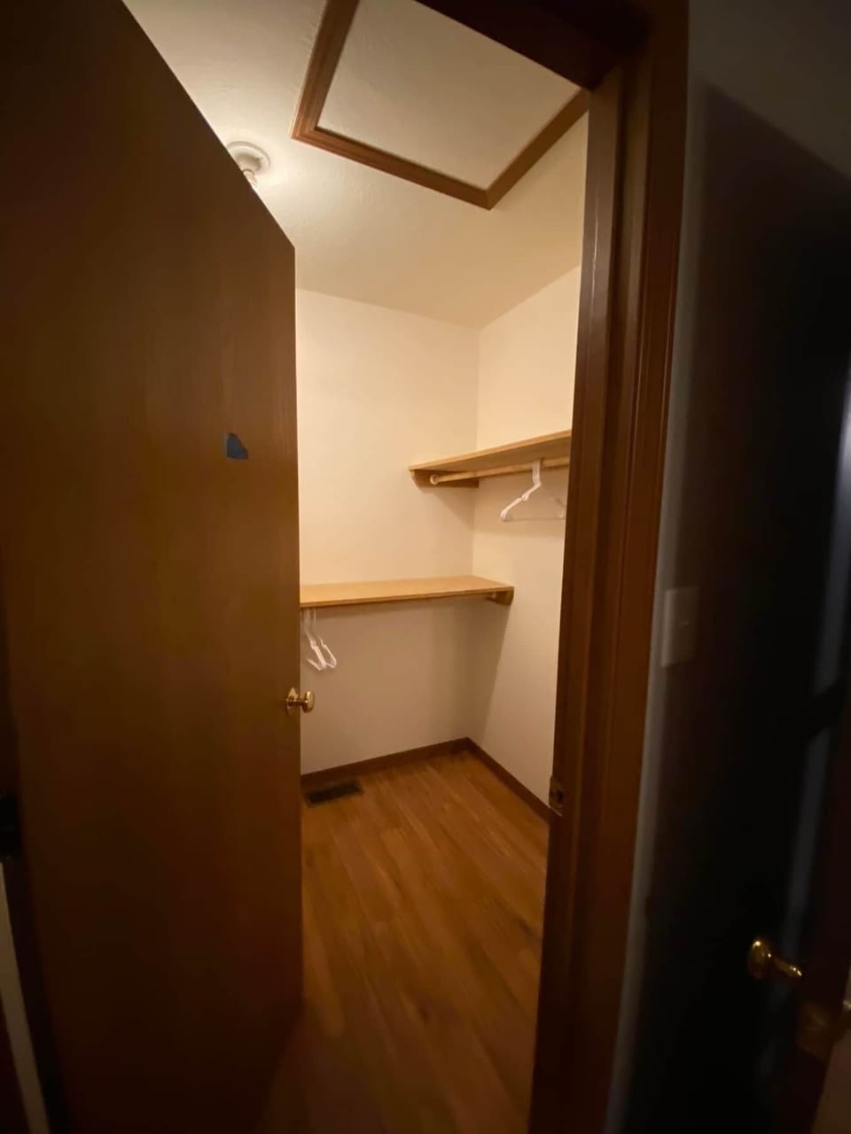 The Lodge: Upstairs - bedroom 2 closet