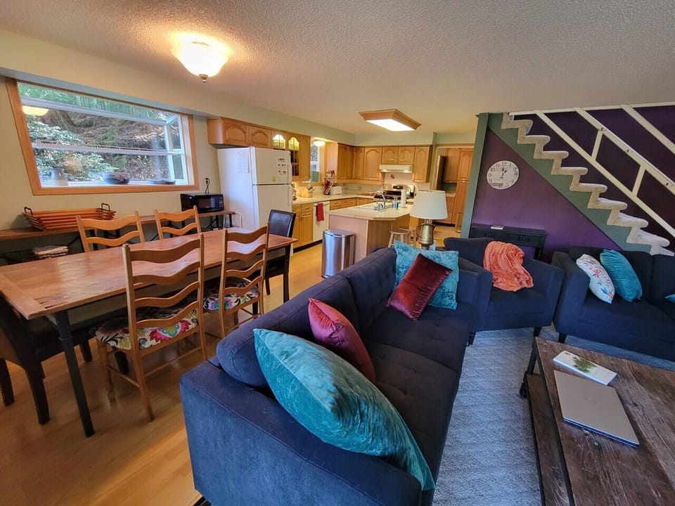 Living area downstairs.