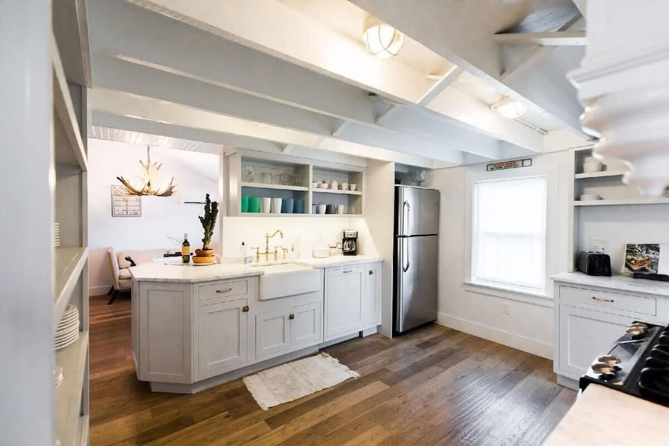 Open floor plan Kitchen and dining room