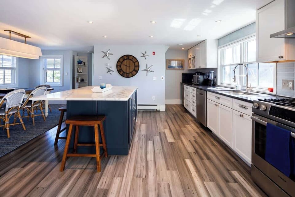 Gourmet kitchen was fully remodeled in 2017 and is well stocked