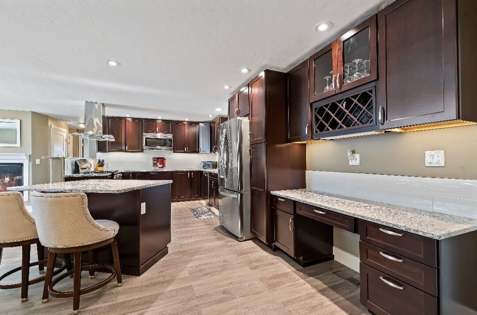 Indoors, Kitchen, Refrigerator, Chair, Furniture