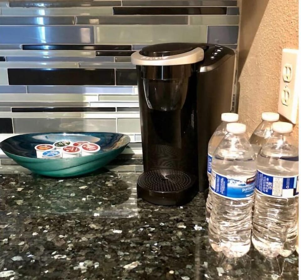 Keurig provided for your morning coffee.