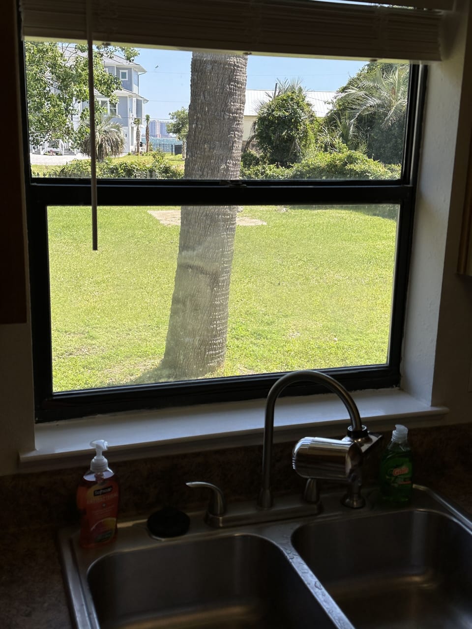 Small view of Santa Rosa Sound from Kitchen, Dining, and Master bedroom 