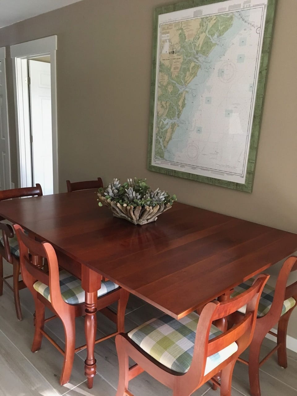 dinning indoors - extra chairs available
