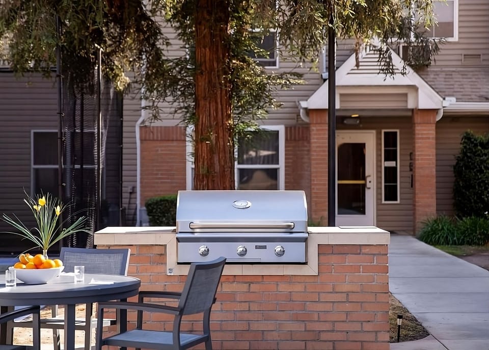 Fire up the grill and savor relaxed outdoor evenings.