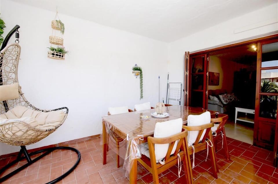 Another picture of the spacious private terrace