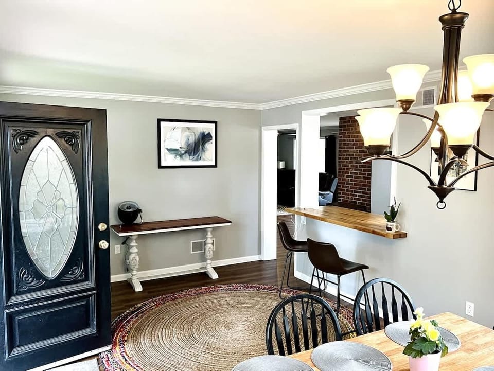 Dining Area and Front Entry