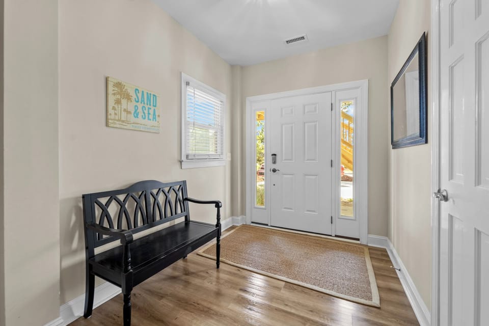 Lovely Entry Way to Tis the Sea Sun