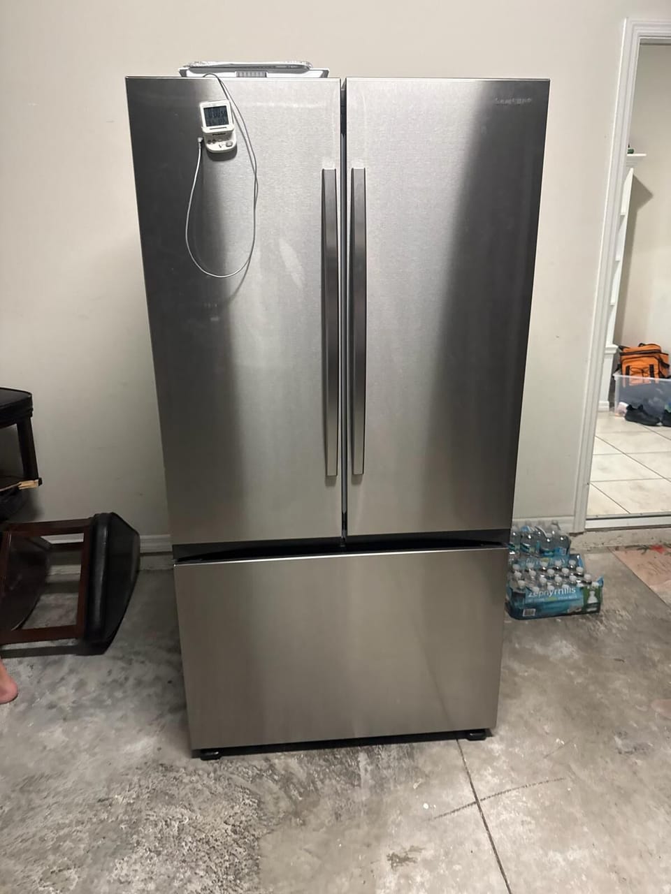  We provide 2 refrigerators