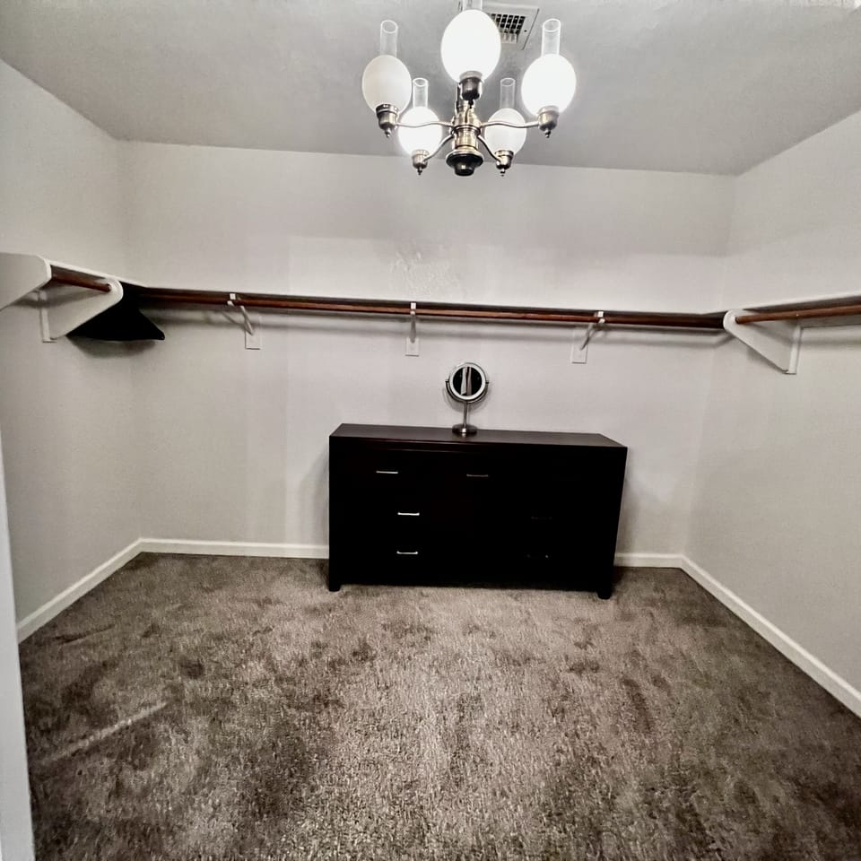 Master closet