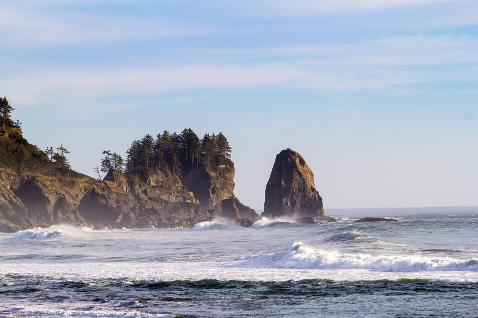 First beach near La Push an 18 minute drive from the house. 