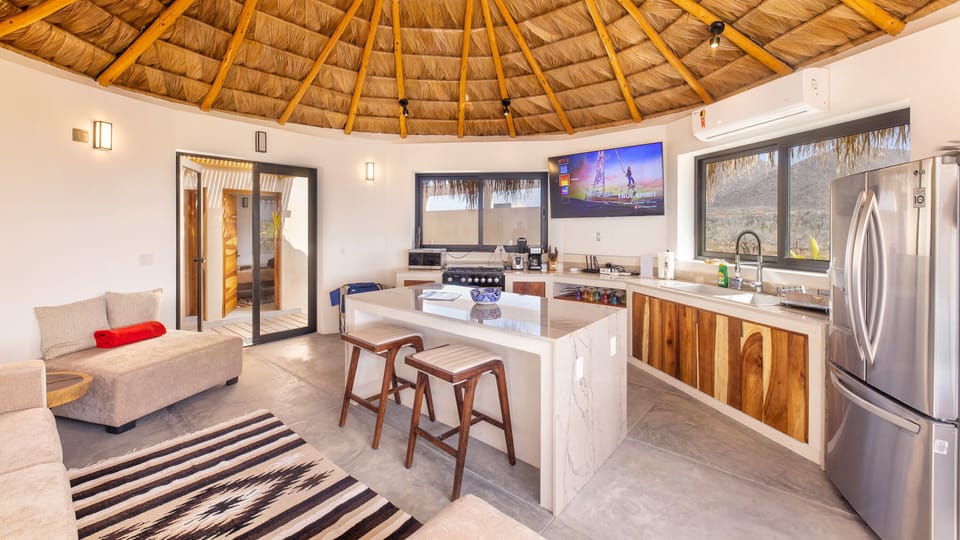 Indoor living palapa