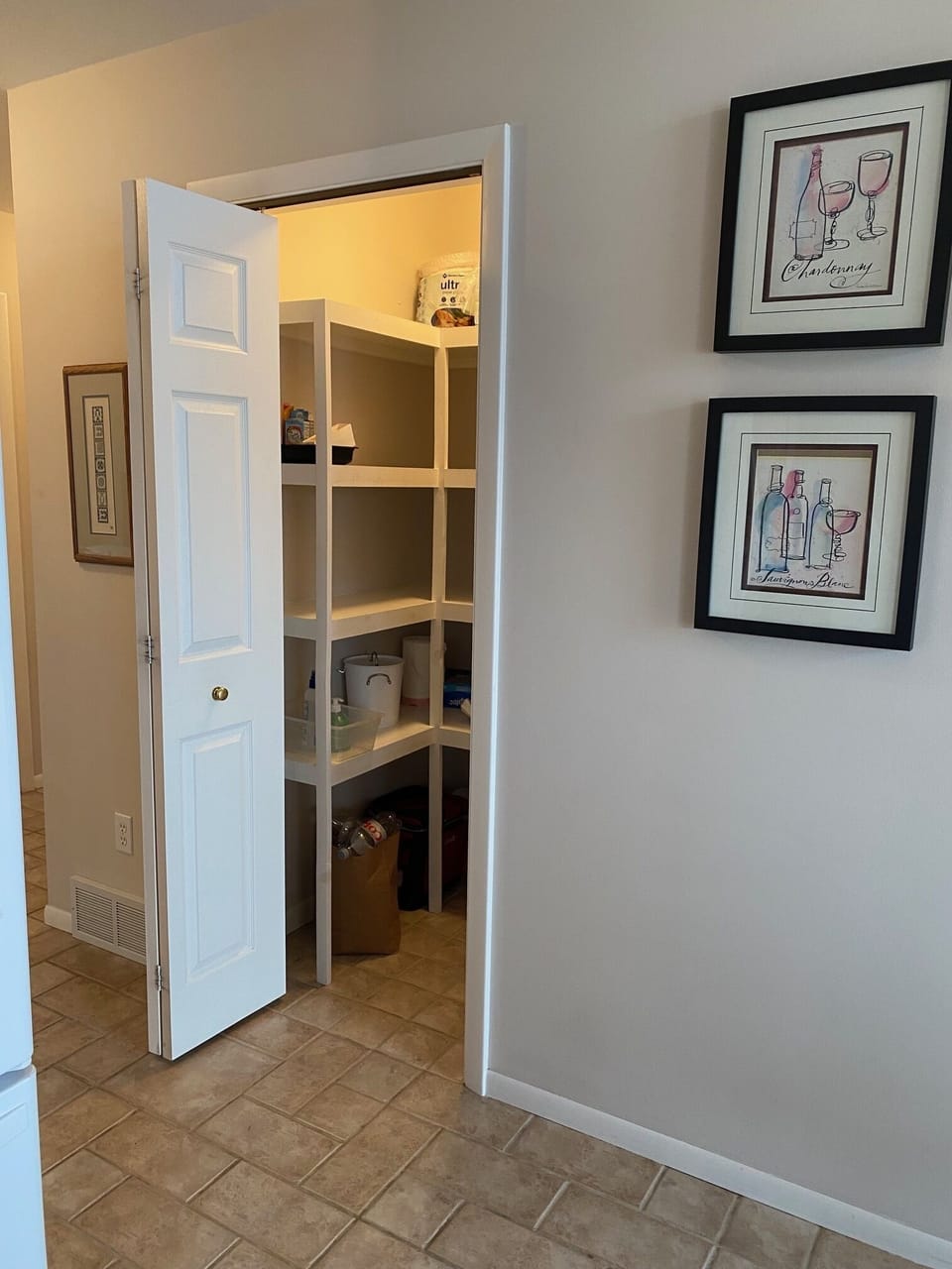 Pantry for all of your food and drinks