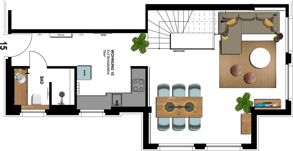Ground plan