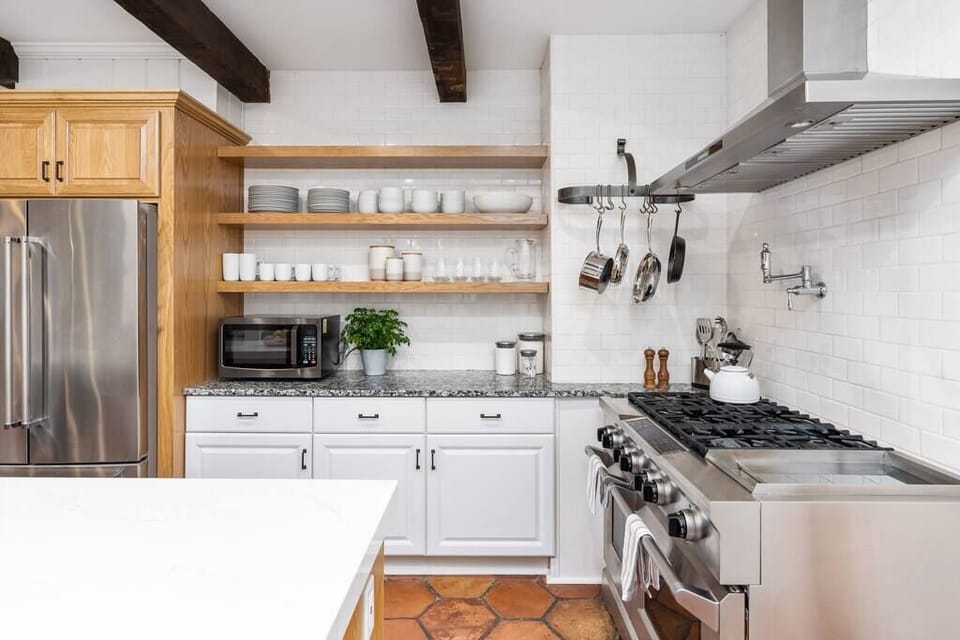 You'll have everything you need to prepare, store and enjoy group meals. See the "Amenities" list and "The Space" for more details.