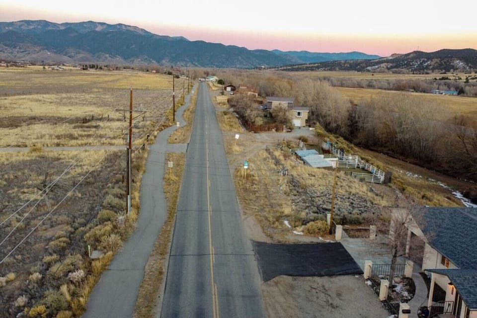Take a walk on the paved trail across the street that takes you all the way from Vino Salida to S Mountain