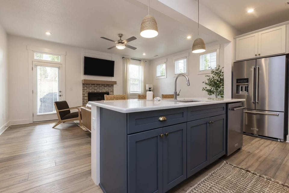 1st floor kitchen/living 