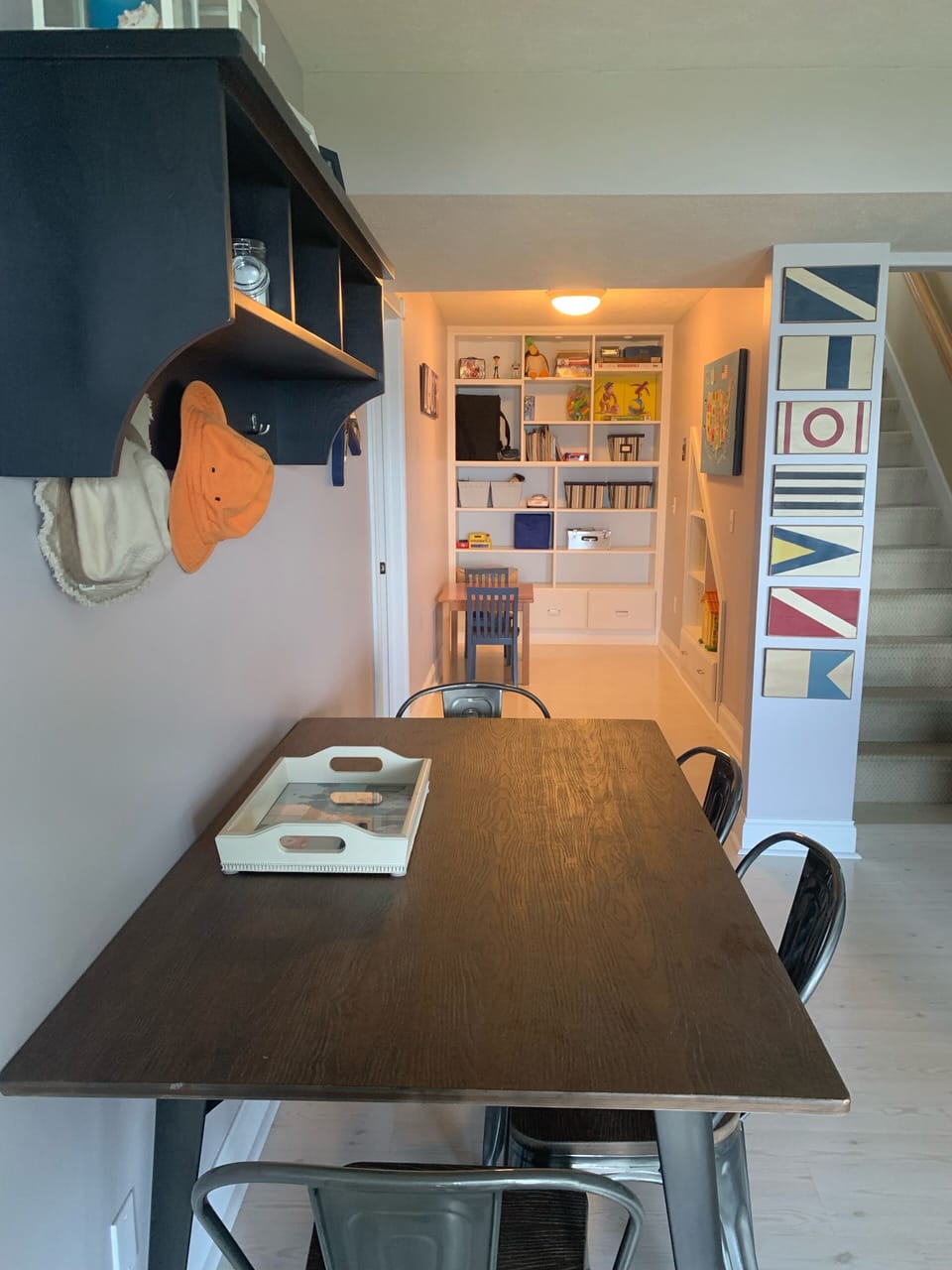 Lower level kids area
