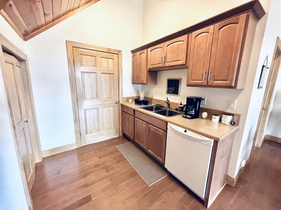 Upstairs kitchen