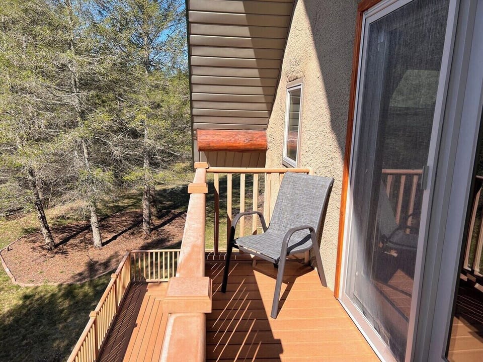 Master bedroom balcony