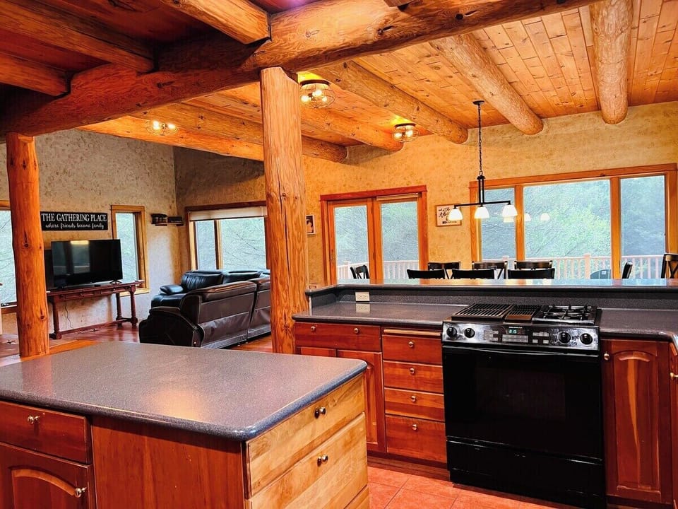 Open concept living space
