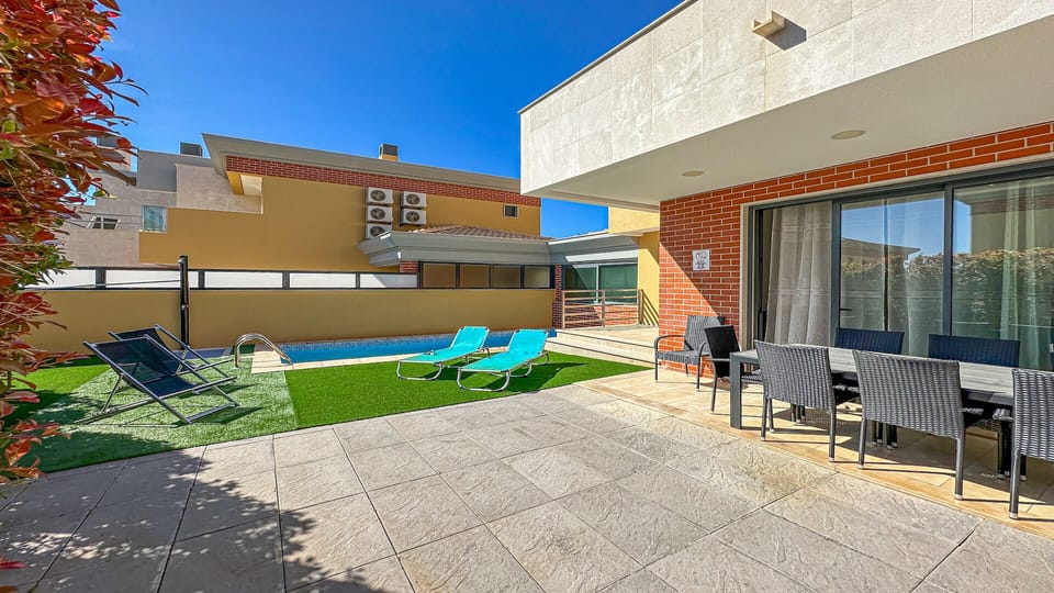 Garden and Pool Area