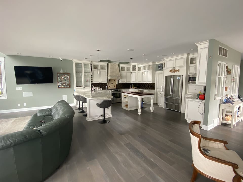 Large Great Room has over a thousand square feet of open space.