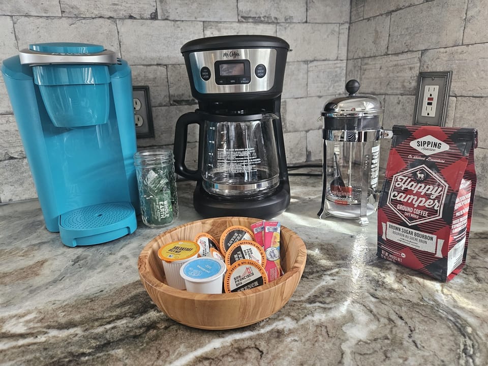 Love caffeine? We do, too! Come enjoy our new coffee bar!