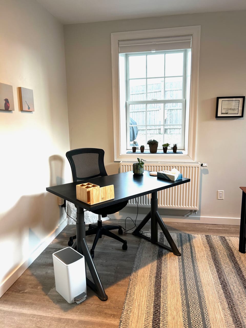 Great space to work or write in 3rd bedroom on 1st floor.