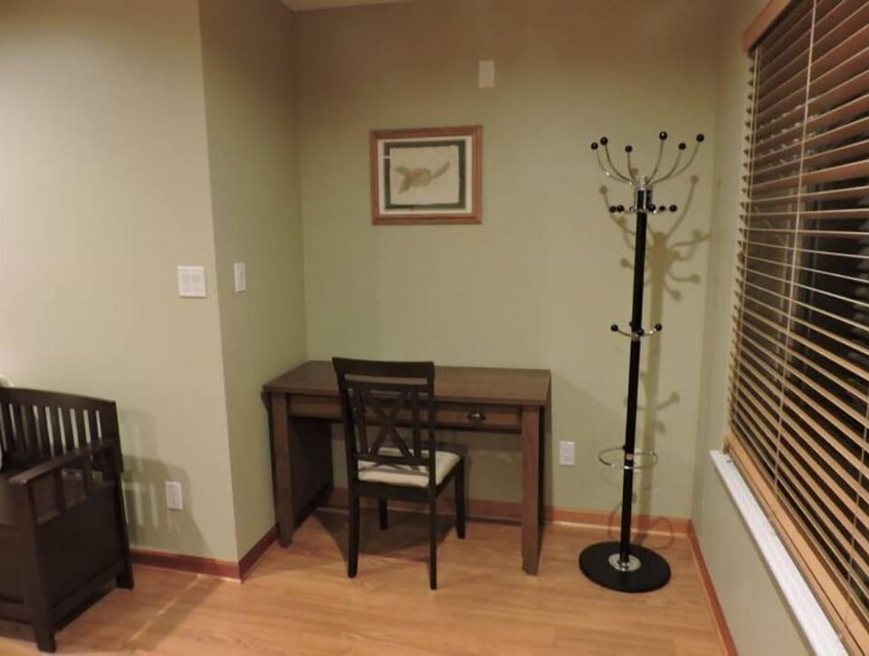 Workspace in common area.