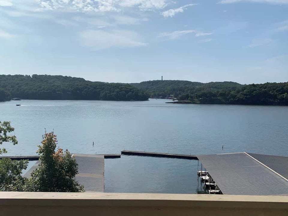 View overlooking the beautiful Lake of the Ozarks
