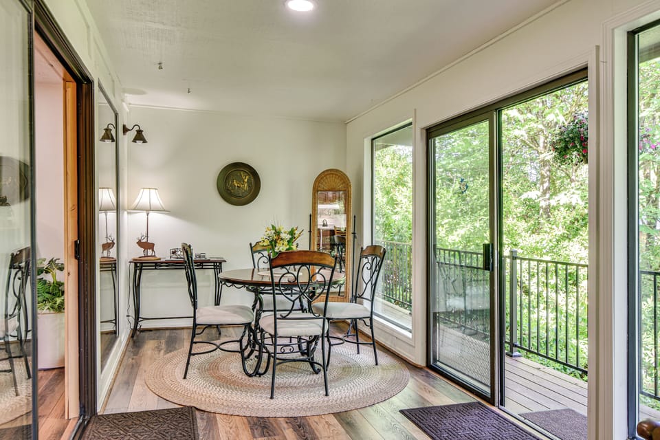 Sunroom | Dining Area | Deck Access