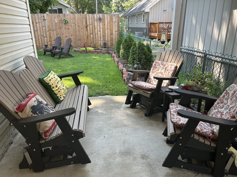 Most desired seating at the cottage!