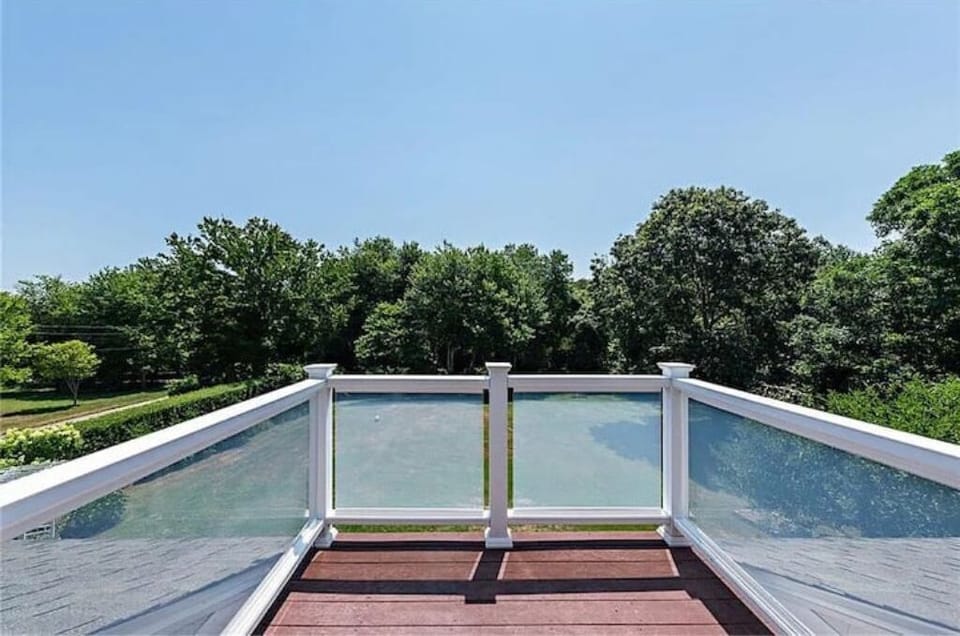 view from the roof deck
