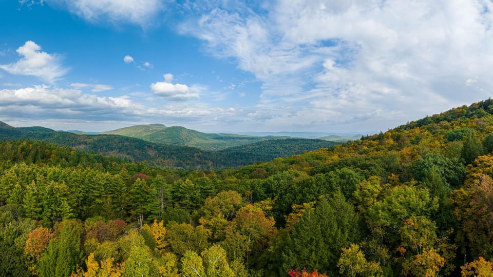 Come stay in VT in the fall when the leaves start to turn (September/October)