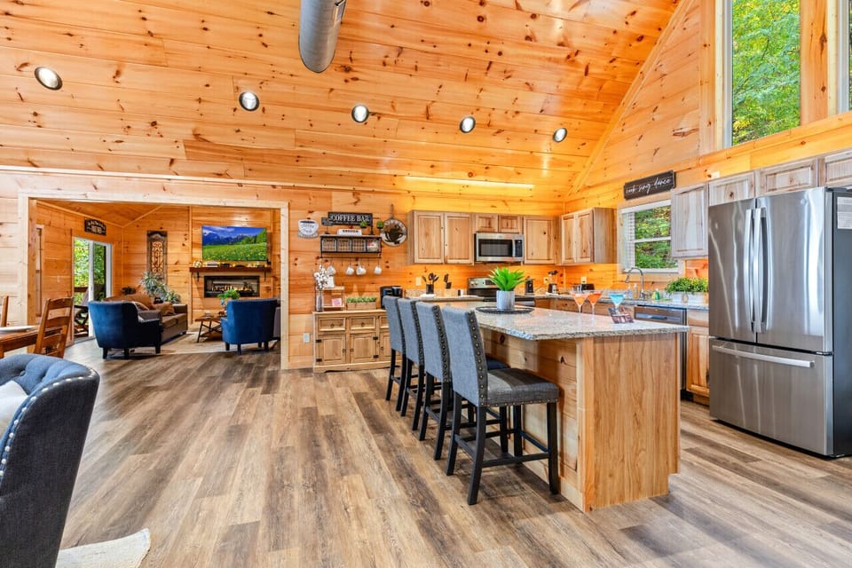 Cook, gather, and enjoy this spacious kitchen equipped for group meals and unforgettable moments.